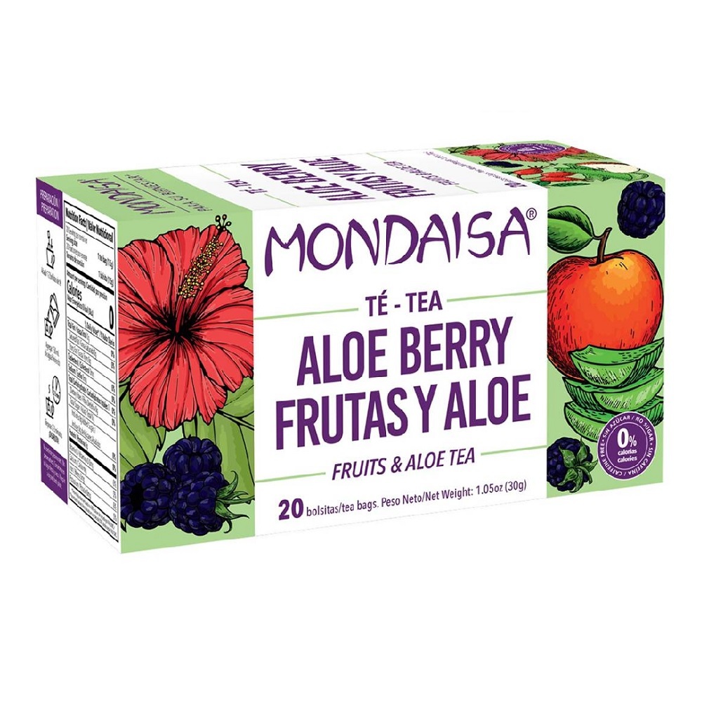 Té de Frutas y Aloe Caja con 20 Sobres 30gr