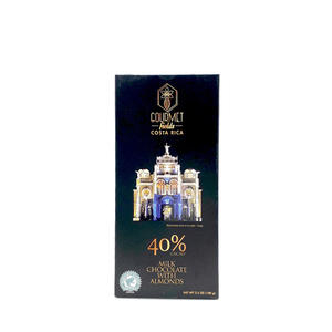 Tableta Chocolate 40% de Leche Con Almendra