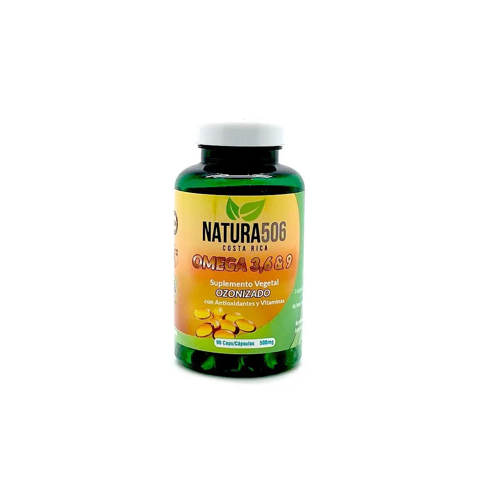 Capsulas de Omega 3, 6 & 9 Natura506 X90