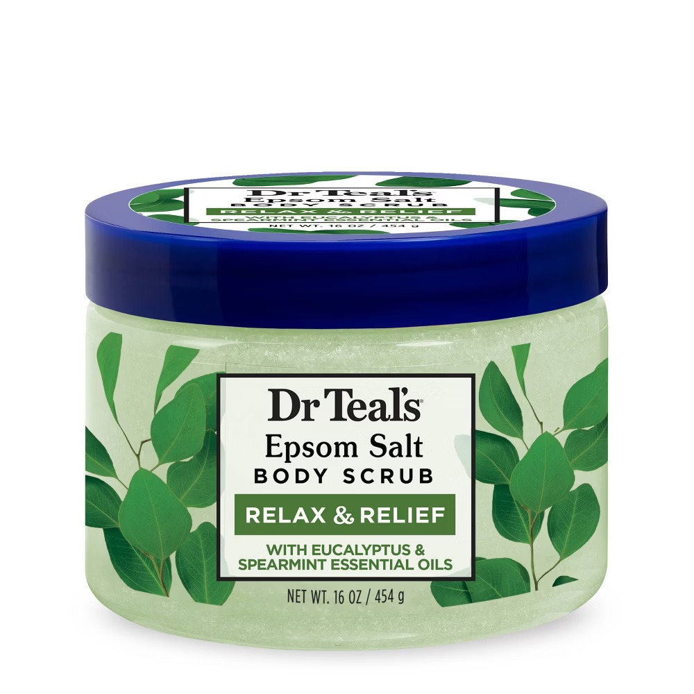 Exfoliante Dr Teals Eucalipto Hierbabuena 454G