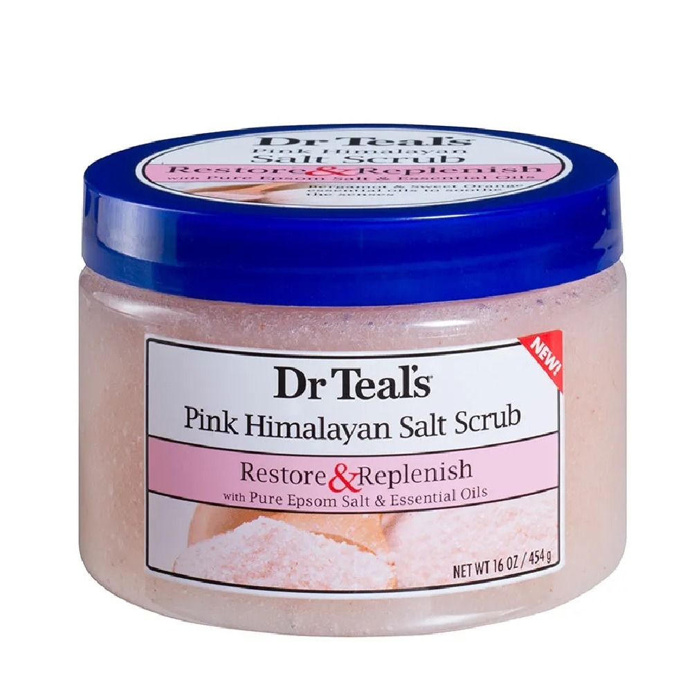 Exfoliante Dr Teals Sal Himalaya 454G