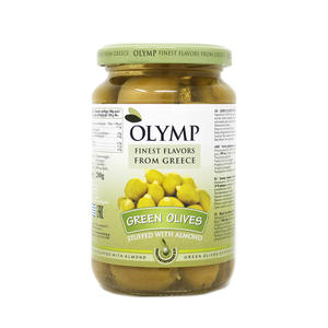 Aceitunas rellenas con almendra, 200g