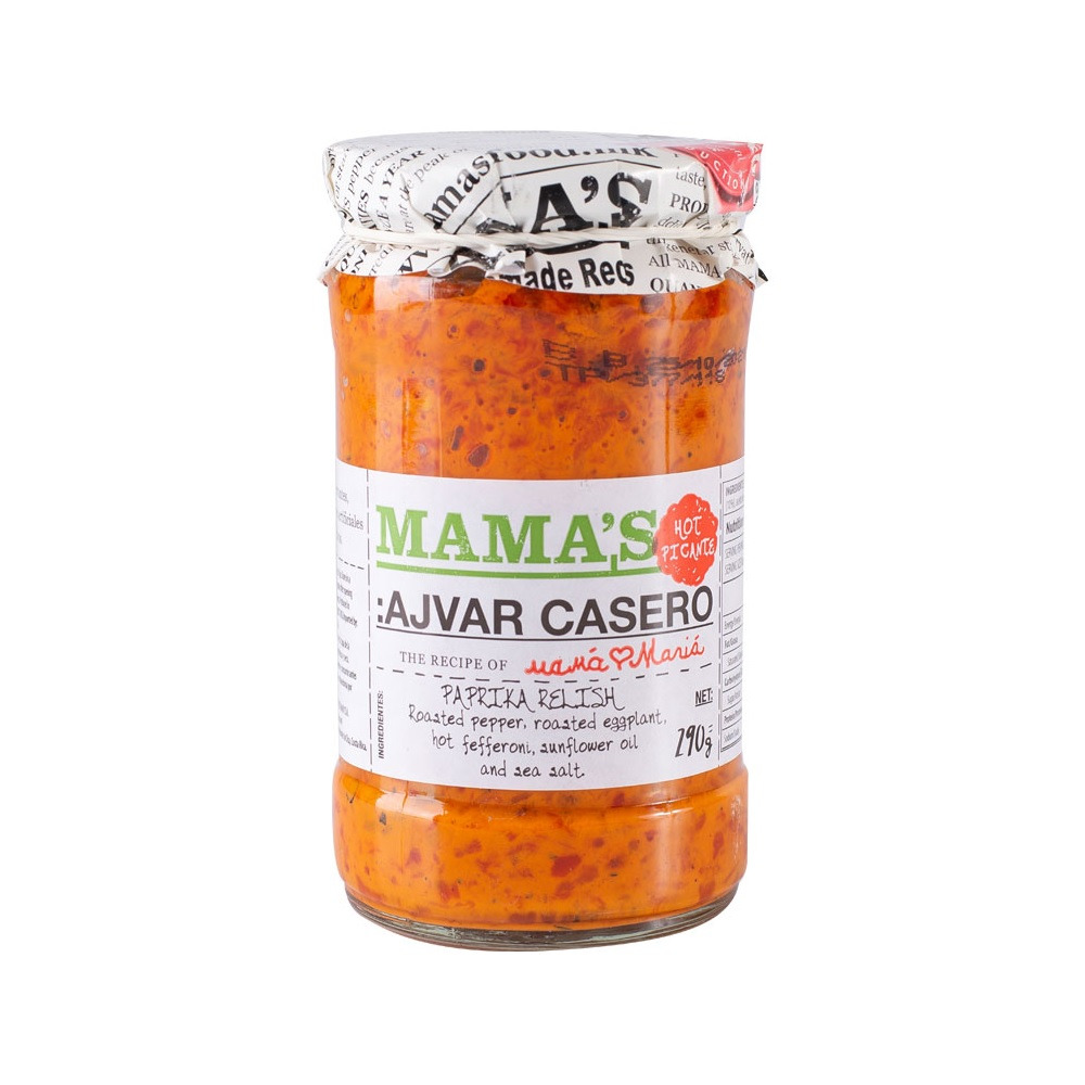 Ajvar casero picante 290g