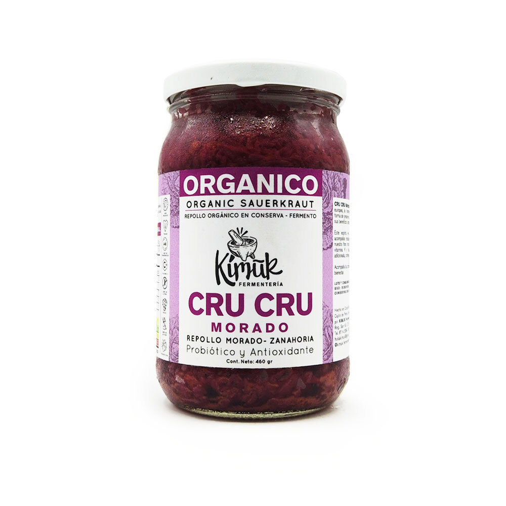 KIMUK Sauerkraut Repollo Morado/Zanahoria 460ml