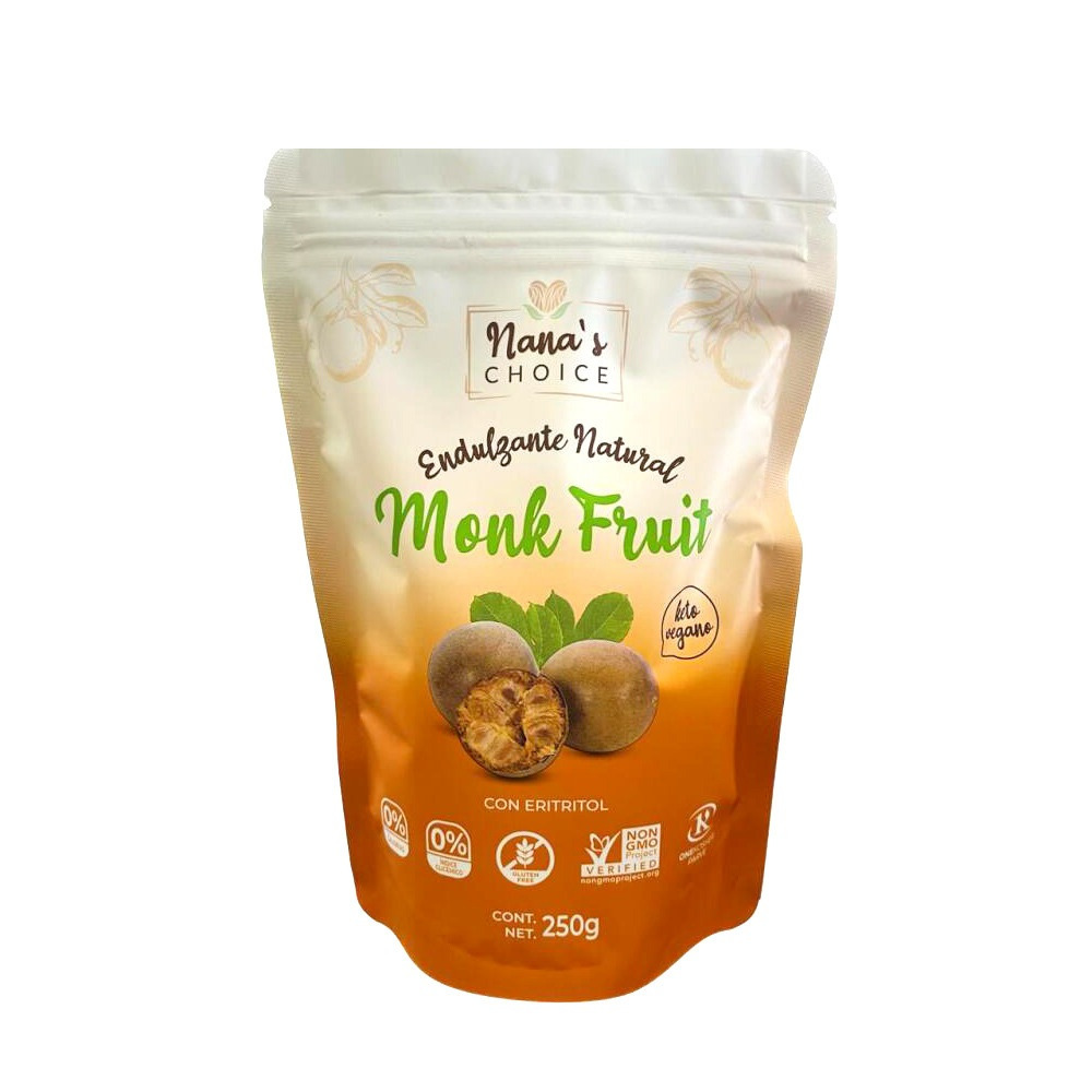 Monk Fruit Endulzante Natural 250g Nanas Choice