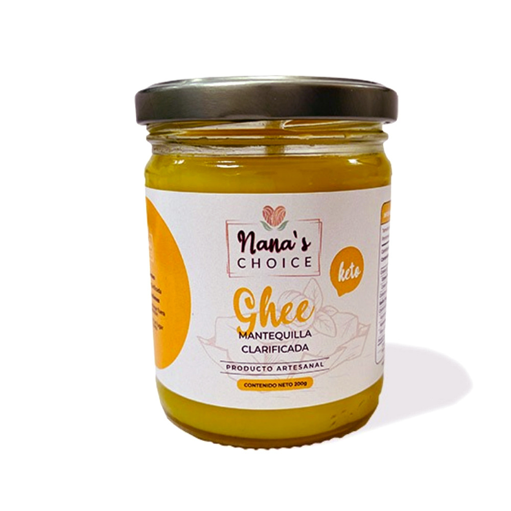 Ghee Mantequilla Clarificada 200g Nanas Choice