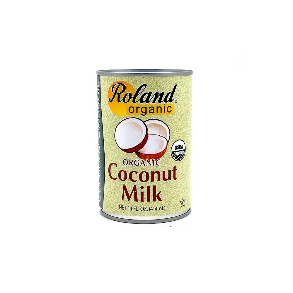 Leche de coco orgánica 414 ml Roland