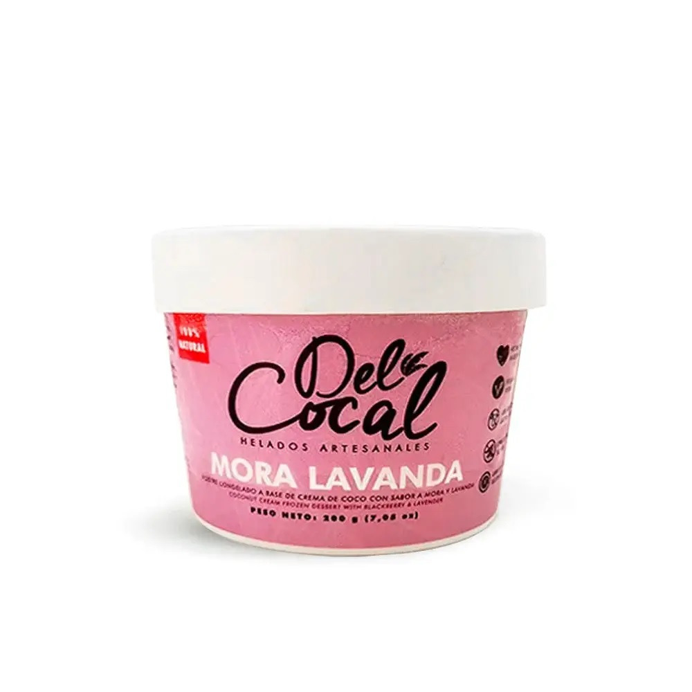 Helado 200G Mora Lavanda Del Cocal
