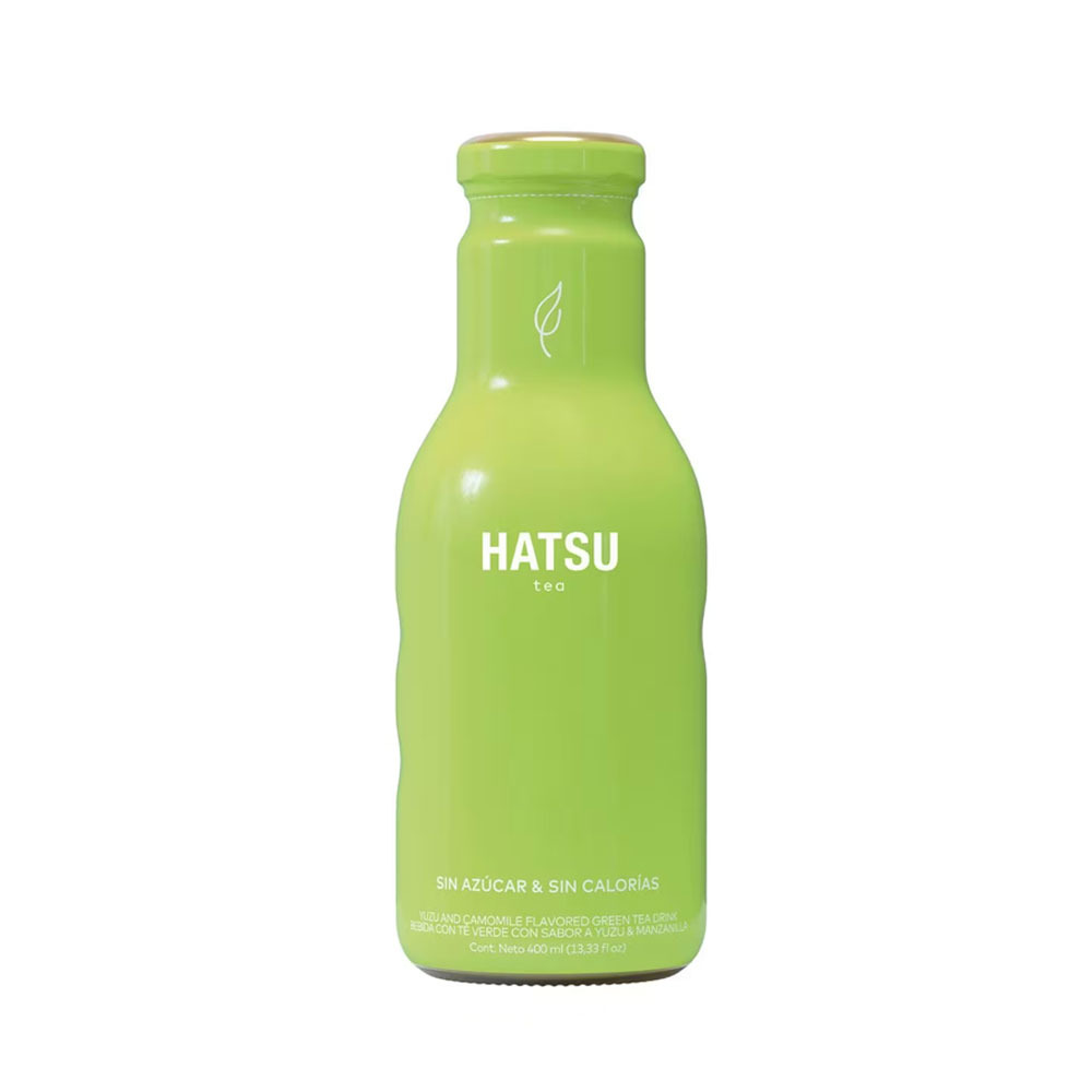 Té Sin Azúcar Yuzo-Manzanilla Hatsu Botella X 400 Ml