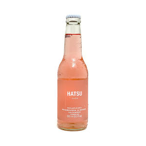 Soda Frambuesa y Rosas Hatsu 300mL