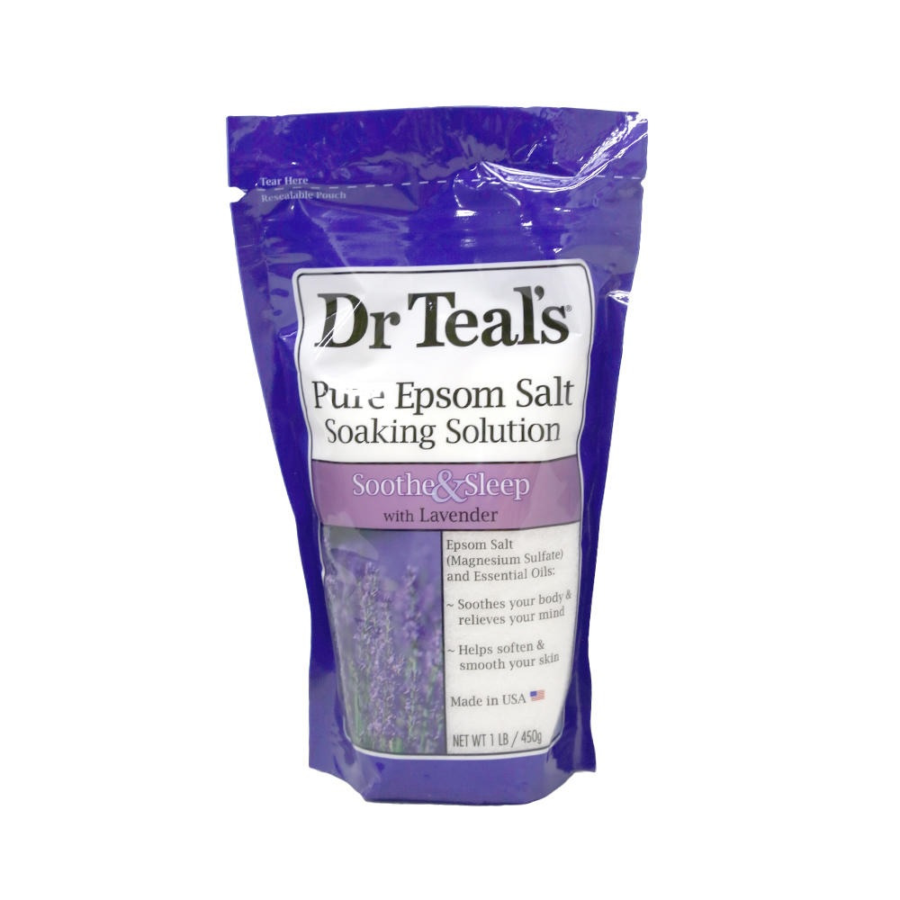 Sal de Baño Lavanda DR Teals 1 Lb