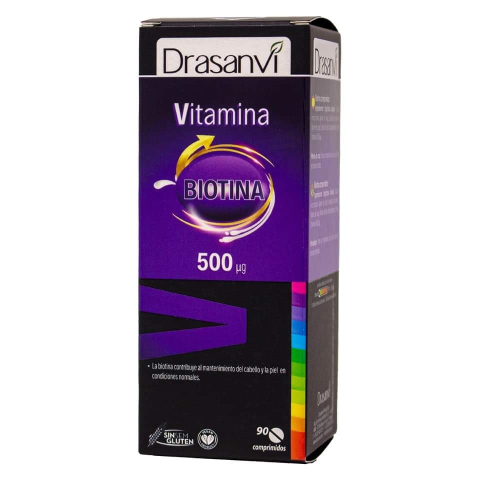 Biotina Vitamina H Drasanvi X90 Comprimidos