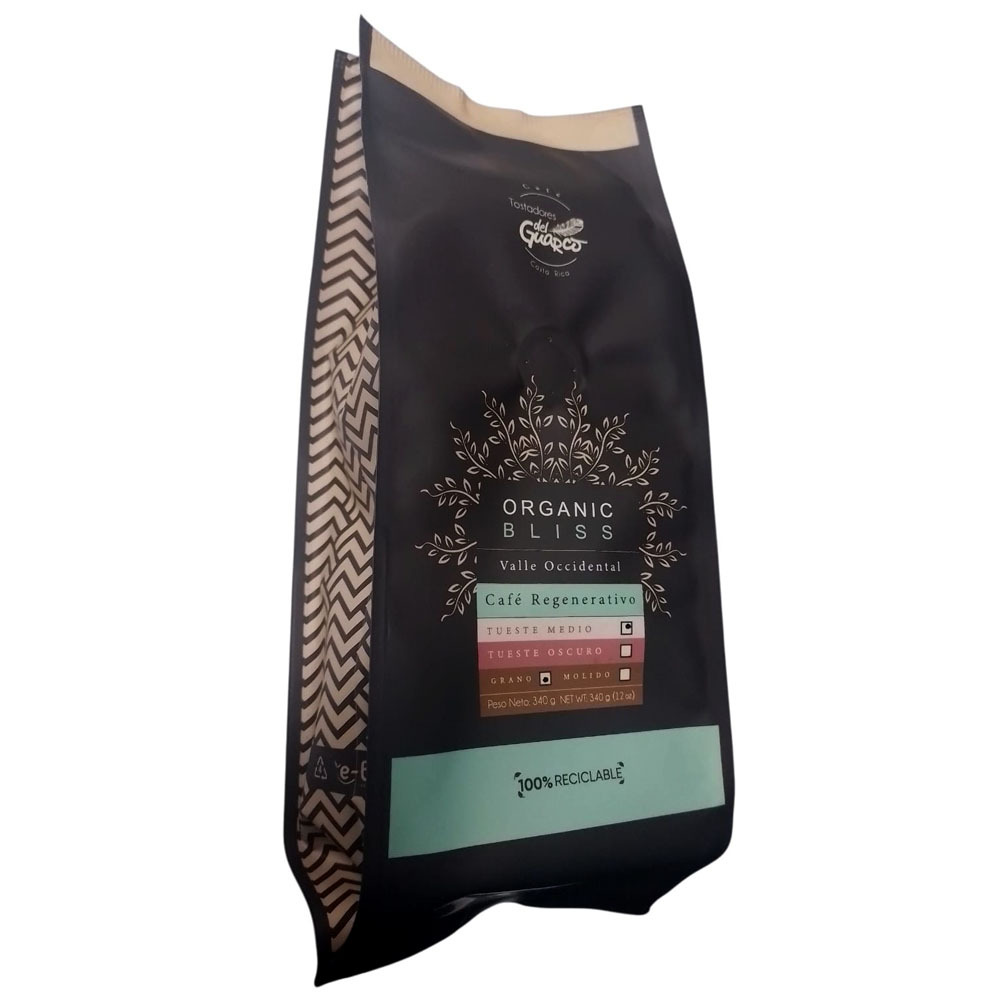Cafe Organico Bliss Tuesto Medio en Grano 340g ( Del Guarco )