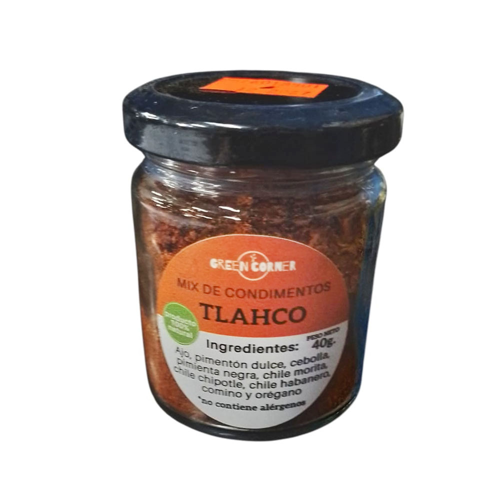 Frasco Condimento Tlahco Green Corner 35 G