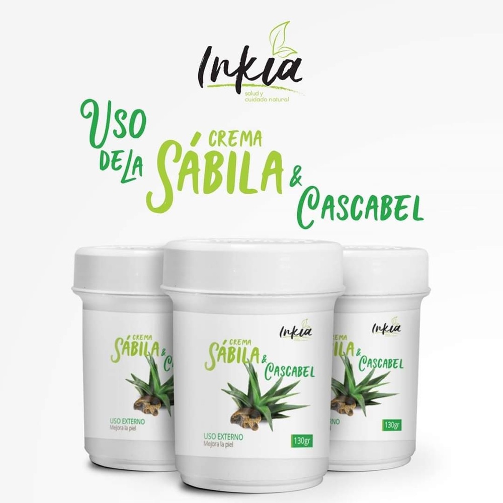 Crema Sabila & Cascabel  130gr Inkia