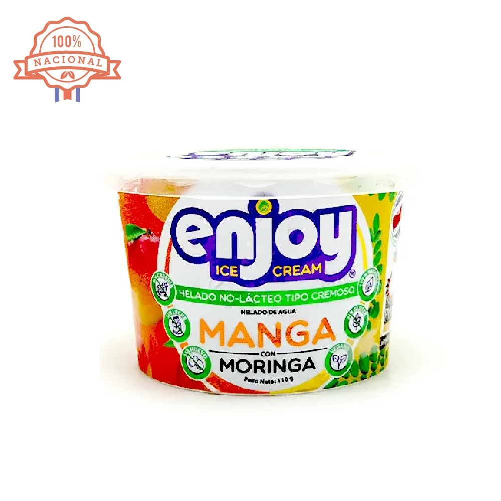 Enjoy Helado Manga Con Moringa 110 Grs