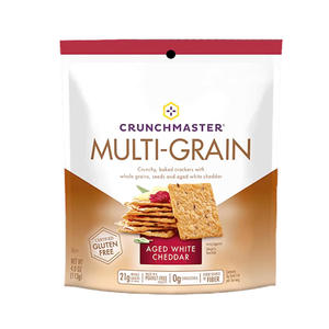 Galletas Crujientes Con Queso Cheddar 113g CrunchMaster
