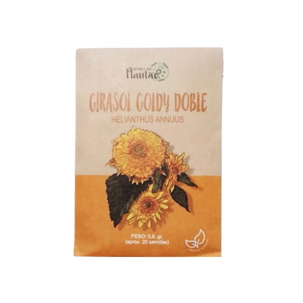 Bolsita De Semillas De Girasol Doble