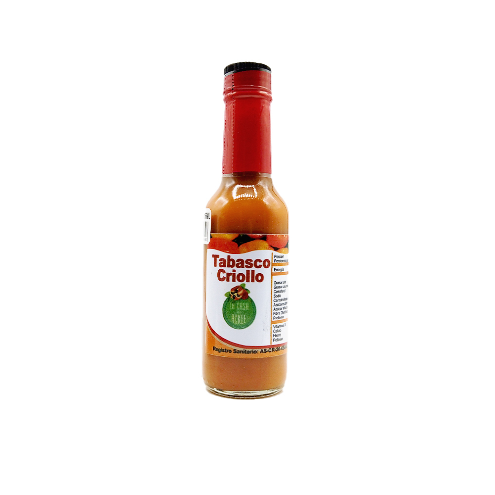 Chile Tabasco Criollo Botella 166gms Sulle