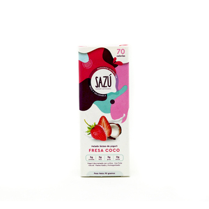 Fresa Coco Helado Lacteo Yogurt 90gR SAZU